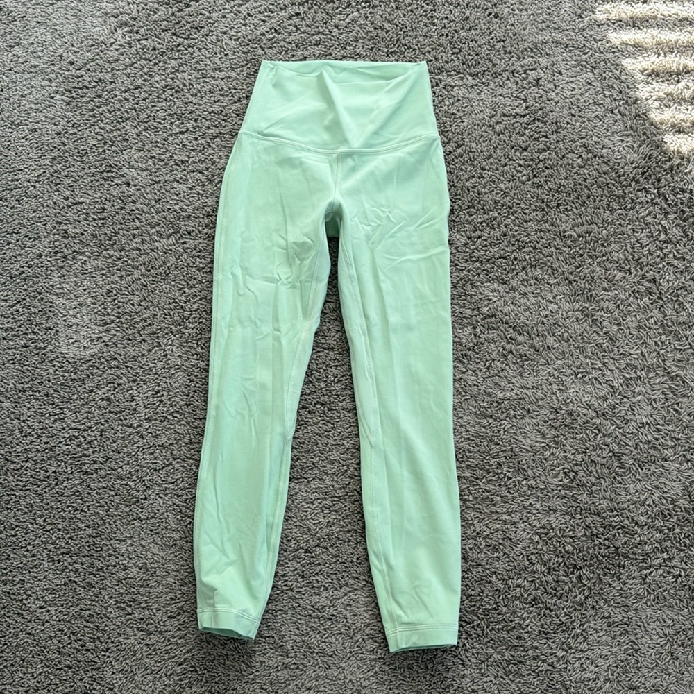 Green Lululemon Align Leggings